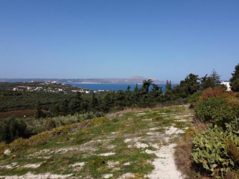 Kera Chania Atemberaubendes Grundstück mit Meerblick zum Verkauf in Kera Grundstück kaufen